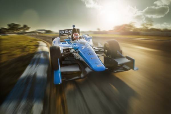 Photograph Kevin Necessary Indy Race Car1 on One Eyeland